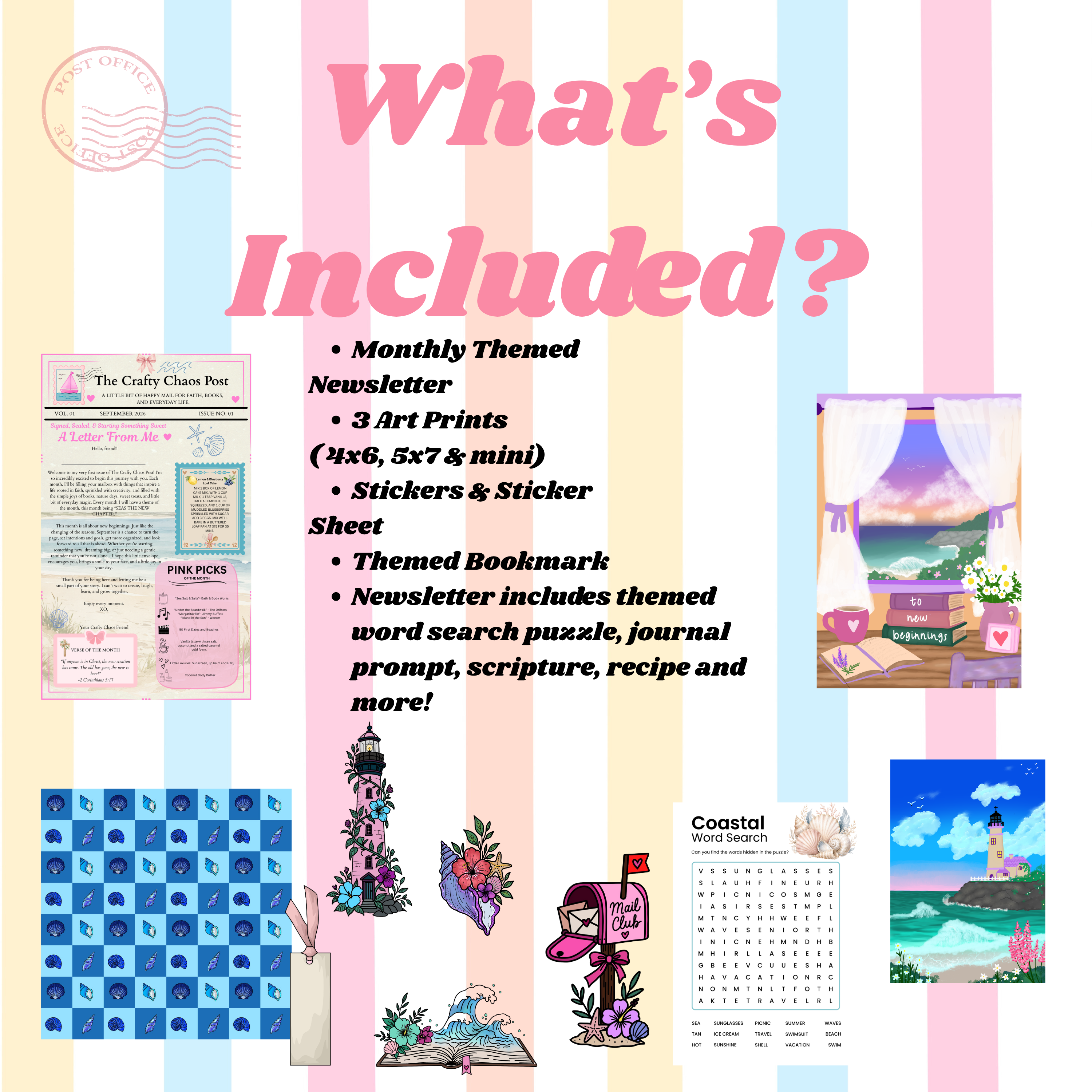 Monthly Mail Club | Happy Mail