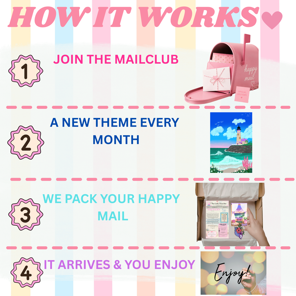 Monthly Mail Club | Happy Mail